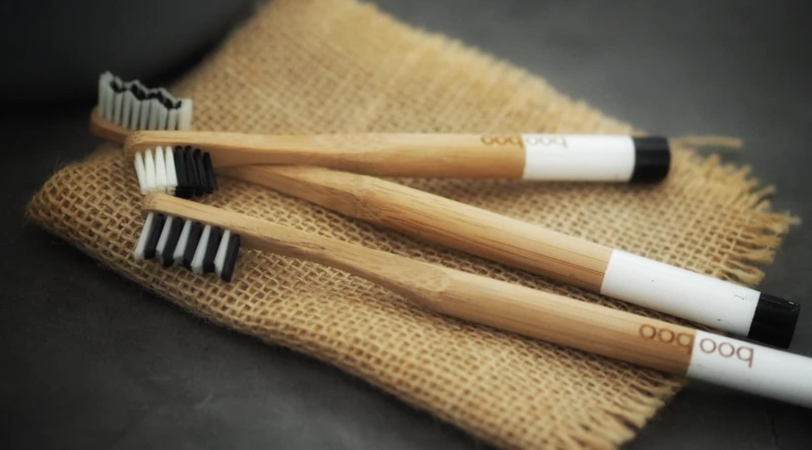 Bamboo toothbrush is durable and flexible