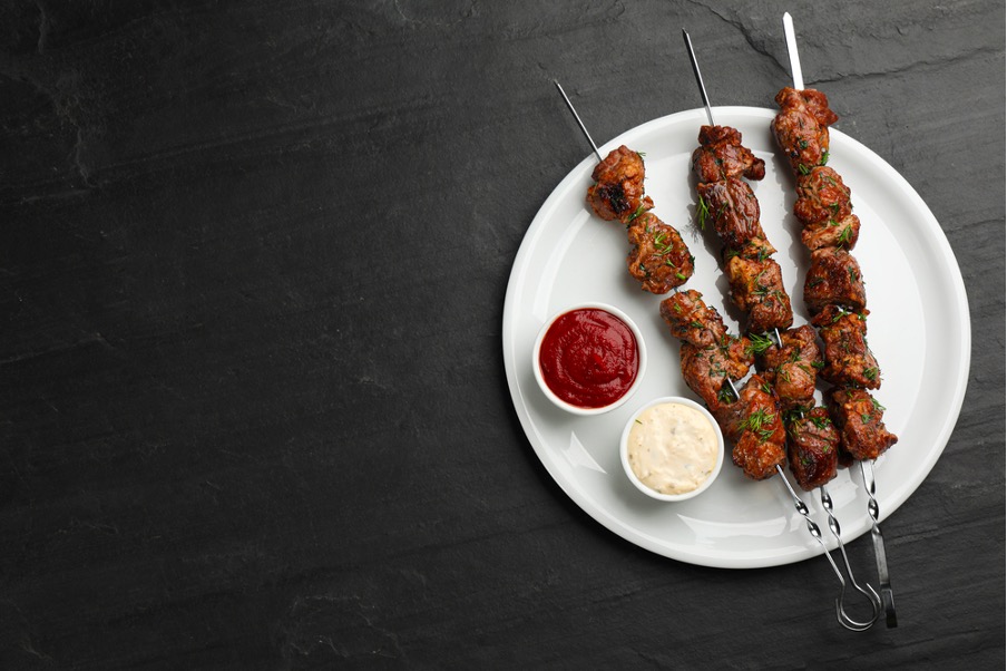 Metal skewer